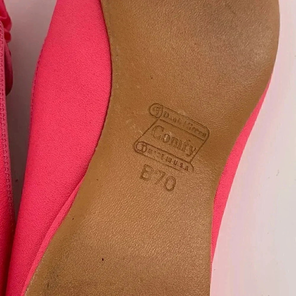 Daniel Green comfy house shoes 5 pink 60s vintage Barbiecore smoking slippers - Picture 8 of 14